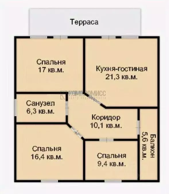 Дом в Краснодарский край, Северский район, Ильское городское ... - Фото 1
