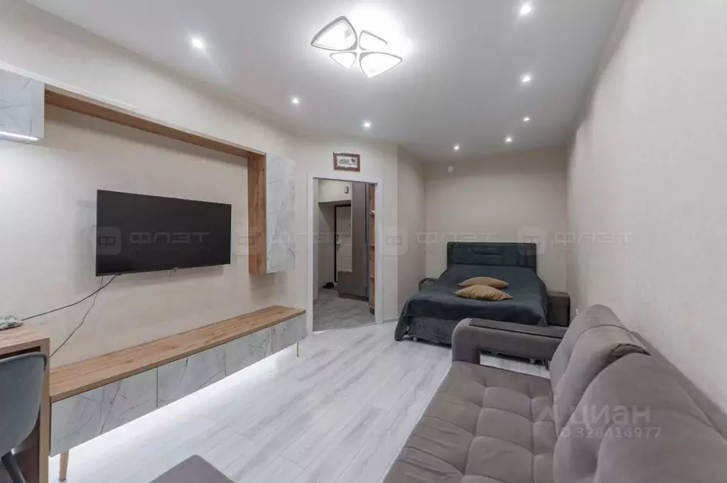 1-к кв. Татарстан, Казань ул. Серова, 28 (34.0 м) - Фото 1