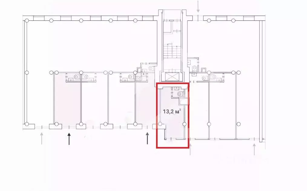 Помещение свободного назначения в Москва Планерная ул., 12К1 (13 м) - Фото 2