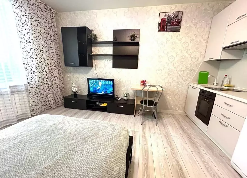 Студия Московская область, Электросталь ул. Ялагина, 13б (26.0 м) - Фото 2