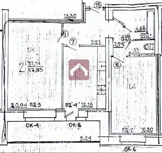 2-к кв. Саратовская область, Саратов Одесская ул., 7А (73.0 м) - Фото 1