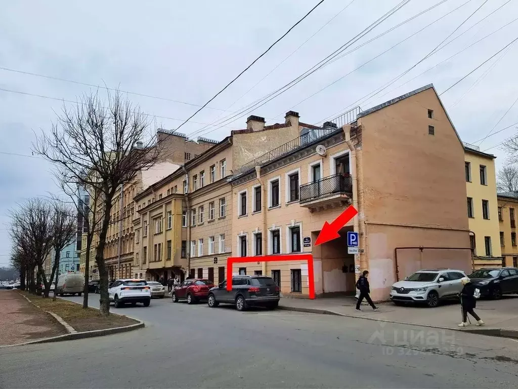 Помещение свободного назначения в Санкт-Петербург 16-я Васильевского ... - Фото 1