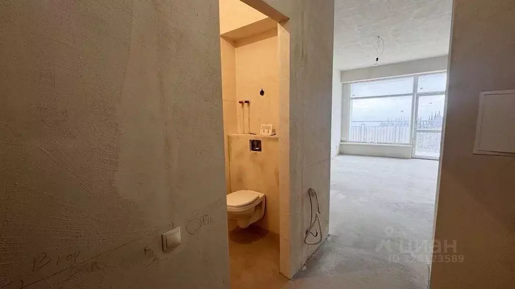 1-к кв. Крым, Ялта муниципальный округ, Ливадия пгт ул. Виноградная, ... - Фото 2