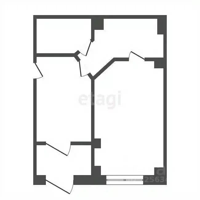 Студия Воронежская область, Воронеж ул. Тимирязева, 27а (19.0 м) - Фото 2