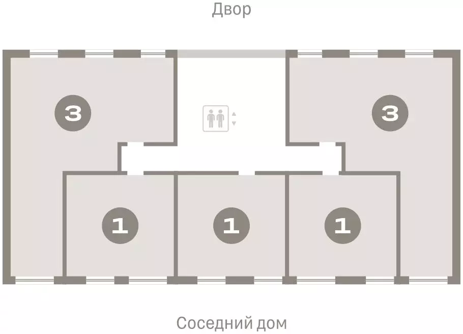 1-комнатная квартира: Тюмень, микрорайон ДОК, ЖК Октябрьский на Туре ... - Фото 2