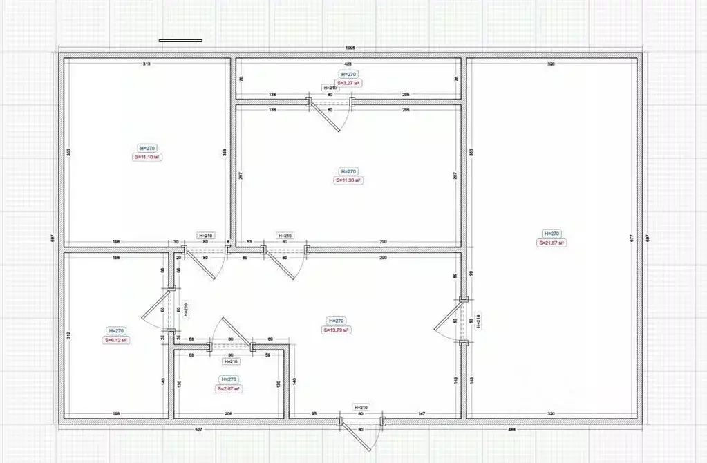 2-к кв. Ингушетия, Назрань Центральный административный округ, ул. ... - Фото 2