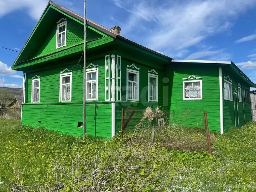 Дом в Вологодская область, Кадуйский муниципальный округ, д. Мокашево ... - Фото 2