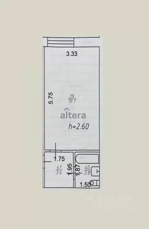 Комната Татарстан, Казань ул. Рихарда Зорге, 24 (19.1 м) - Фото 1