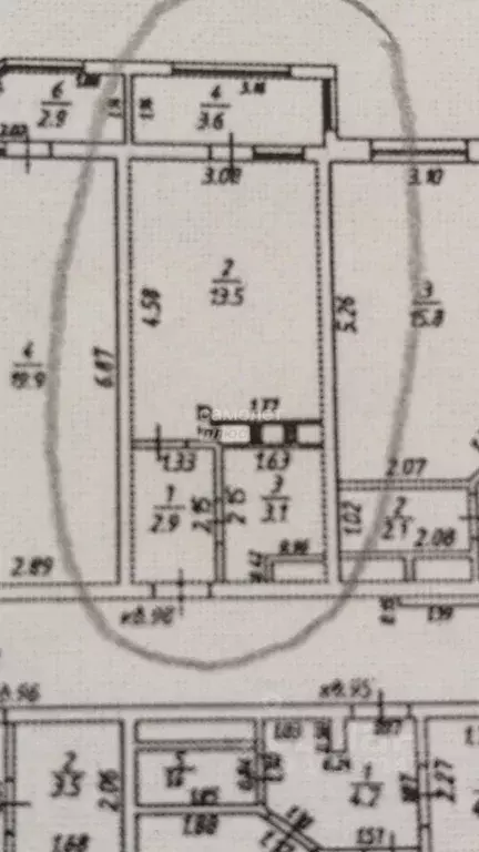 Студия Краснодарский край, Анапа ул. Ленина, 173Ак2 (23.0 м) - Фото 2