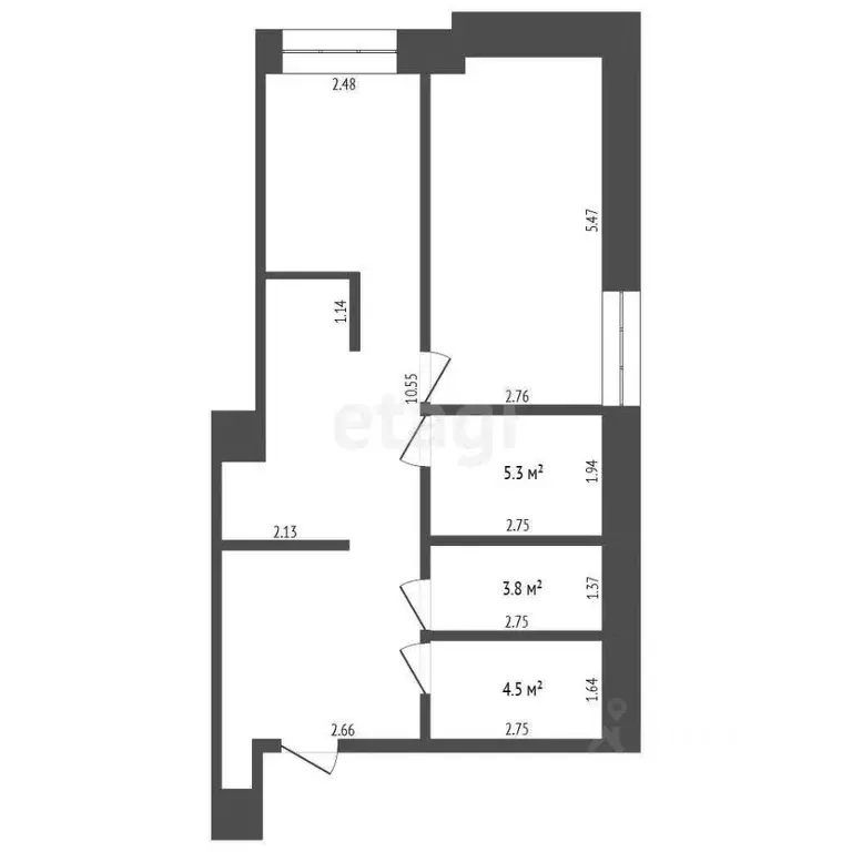 Склад в Тюменская область, Тюмень ул. 50 лет Октября, 213 (58 м) - Фото 2