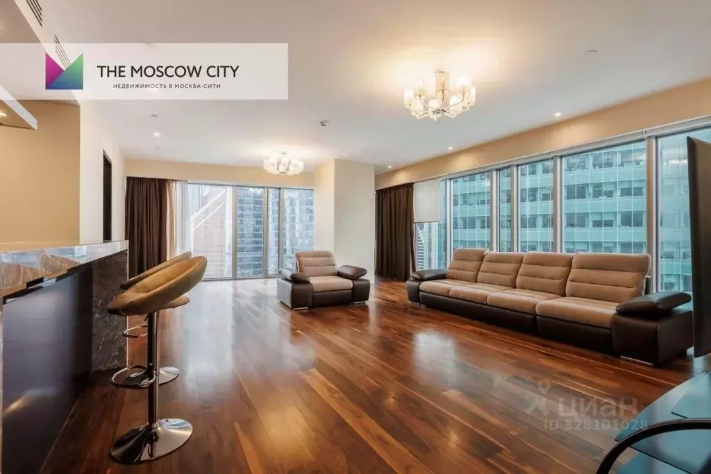 3-к кв. Москва 1-й Красногвардейский проезд, 21с2 (160.0 м) - Фото 1