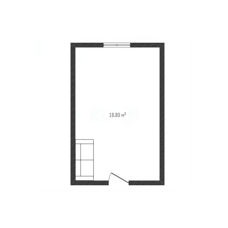 Комната Брянская область, Брянск ул. 3-го Интернационала, 1 (18.8 м) - Фото 2