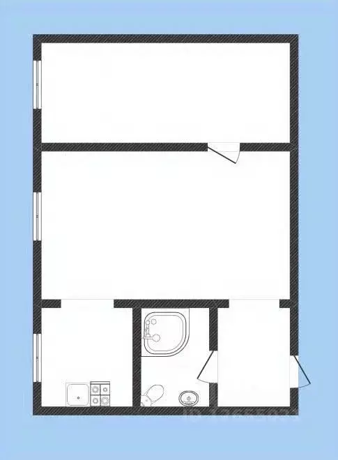 2-к кв. Костромская область, Нерехта Климушинская ул., 8 (38.8 м) - Фото 2