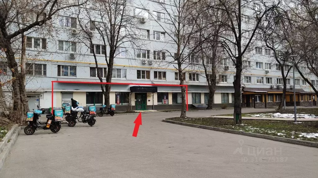 Торговая площадь в Москва Волгоградский просп., 1С1 (85 м) - Фото 0