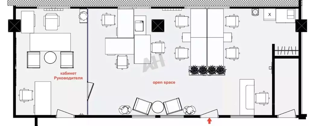 Помещение свободного назначения в Москва Партийный пер., 1к57с1 (74 м) - Фото 2