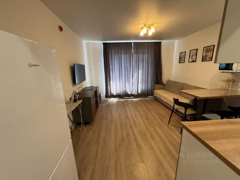 Студия Москва Люблинская ул., 72Ак1 (23.3 м) - Фото 1