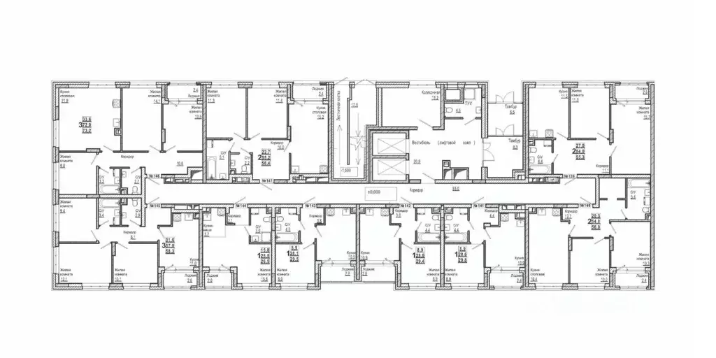 3-к кв. Нижегородская область, Дзержинск 56-й кв-л,  (73.2 м) - Фото 1