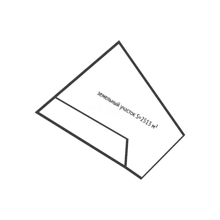 Участок в посёлок Звезда, Заречная улица, 23 (25 м) - Фото 1