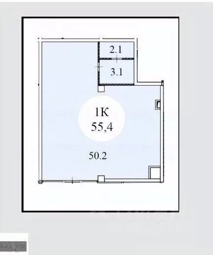 Помещение свободного назначения в Севастополь ул. Парковая, 15 (55 м) - Фото 2