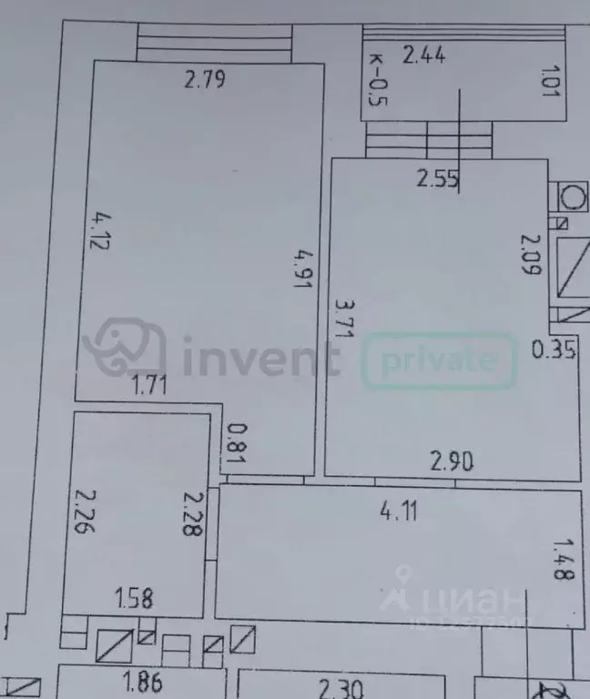 1-к кв. Калининградская область, Калининград ул. Героя России ... - Фото 1