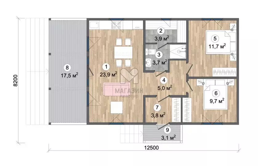 Дом в Всеволожск, Колтушское шоссе, 44к1 (100 м) - Фото 2