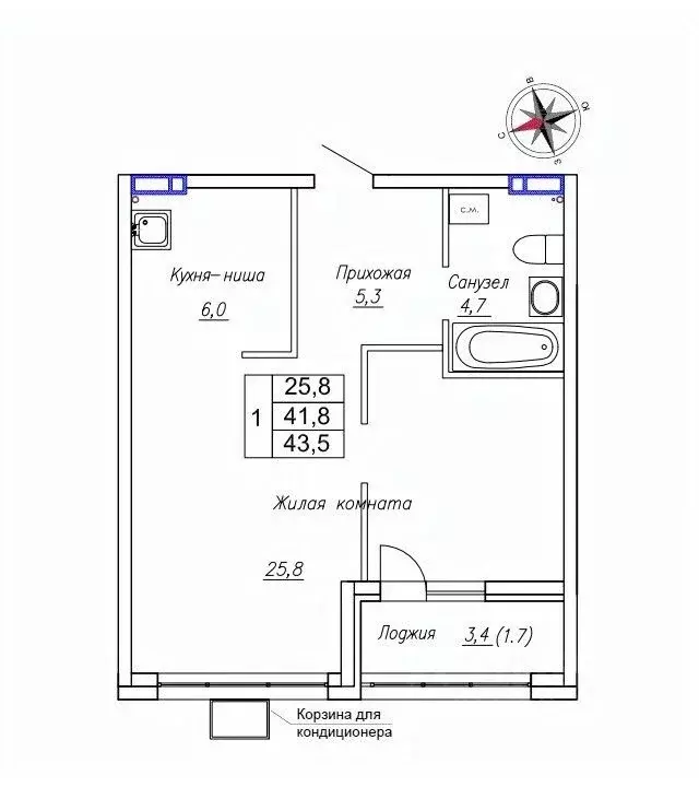 1-к кв. Приморский край, Надеждинский район, пос. Новый ул. Ленина, ... - Фото 1