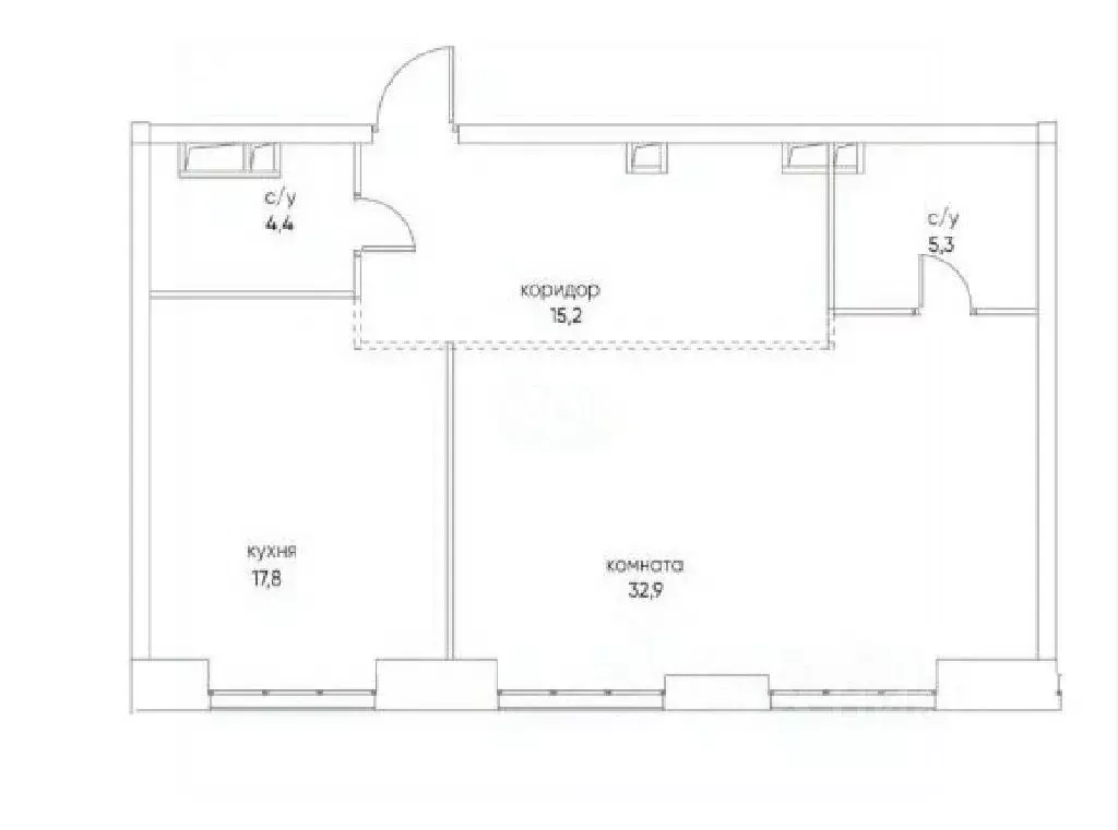2-к кв. Москва ул. Нижние Мневники, 16к2 (75.7 м) - Фото 2