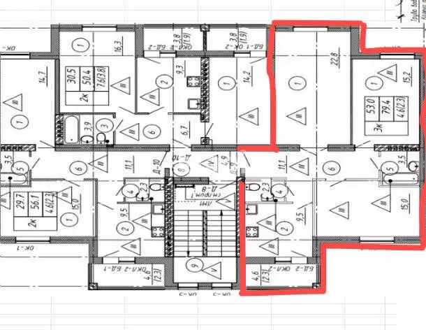 3-комнатная квартира: Покров, улица 3-го Интернационала, 87 (83.7 м) - Фото 1