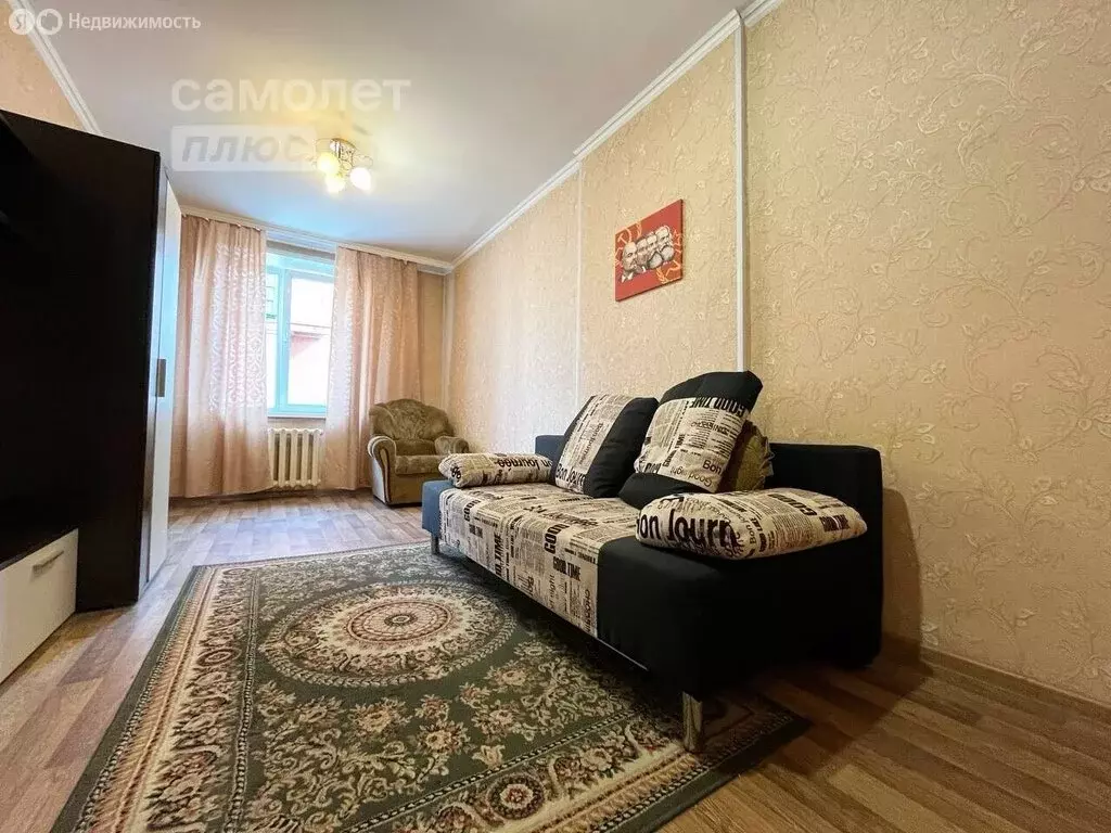 2-комнатная квартира: Барнаул, проспект Строителей, 9 (35 м) - Фото 1