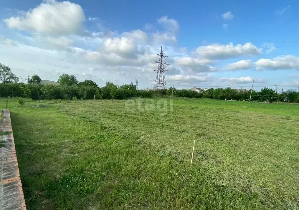 Участок в Адыгея, Тахтамукайский район, Старобжегокай аул ул. Совмена ... - Фото 0