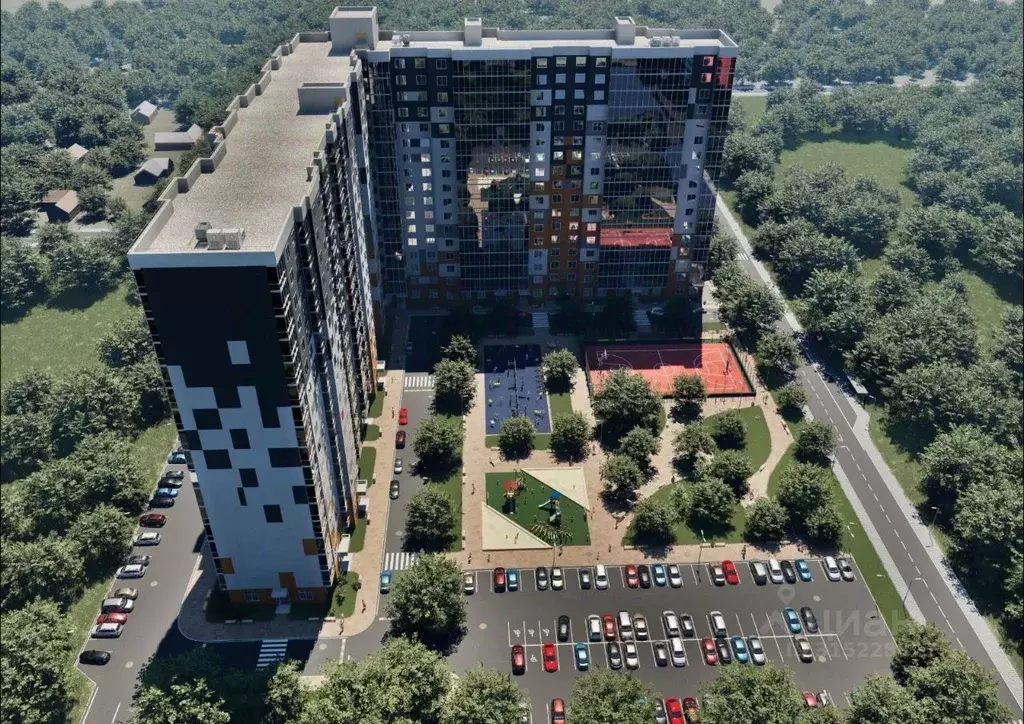 Студия Московская область, Подольск Красная Горка мкр, ул. Садовая, 14 ... - Фото 2