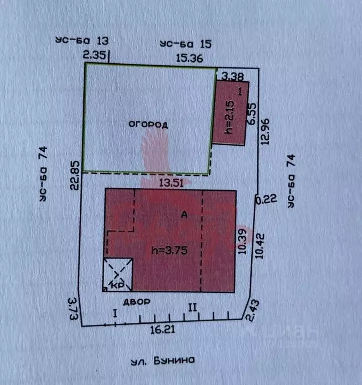 Дом в Орловская область, Орел ул. Бунина, 74А (164 м) - Фото 2