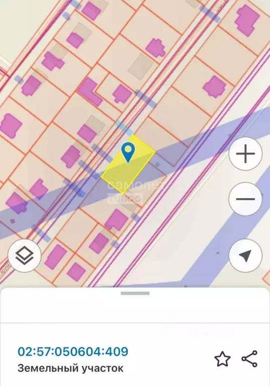 Участок в Башкортостан, Октябрьский ул. Мустая Карима (9.0 сот.) - Фото 1