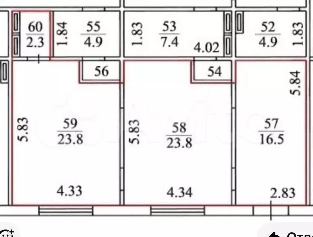 Продам помещение свободного назначения, 66.4 м - Фото 0