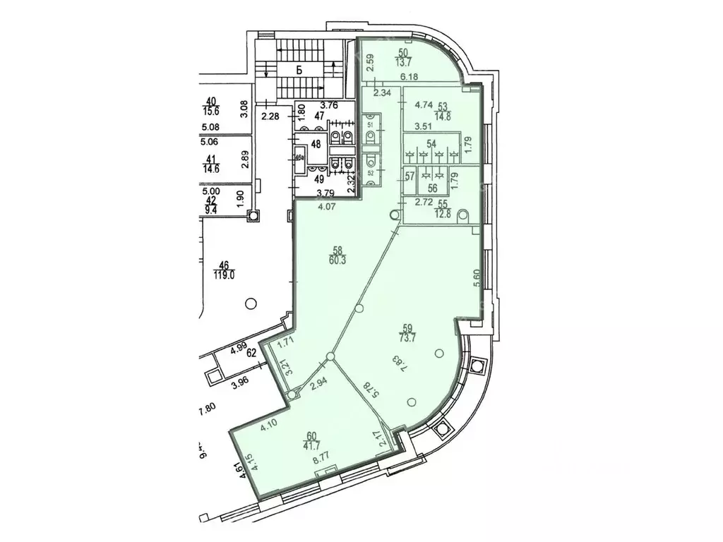 Офис в Москва ул. Арбат, 10 (254 м) - Фото 2
