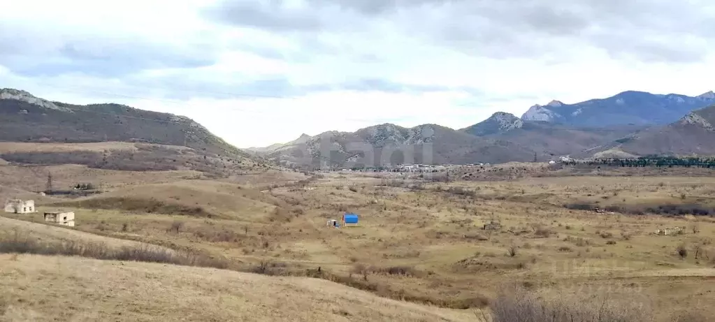 Участок в Крым, Феодосия муниципальный округ, Коктебель пгт  (6.85 ... - Фото 1