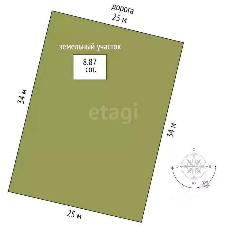 Участок в Костромская область, Кострома проезд Кружевной (8.9 сот.) - Фото 1