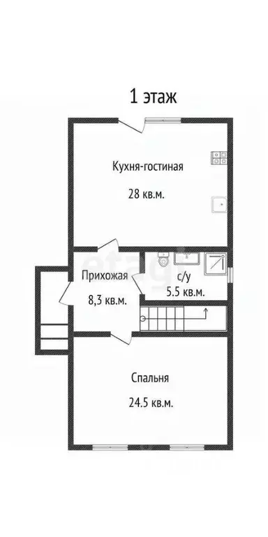 Дом в Краснодарский край, Краснодар Крепость кп, ул. Новодмитриевская ... - Фото 1