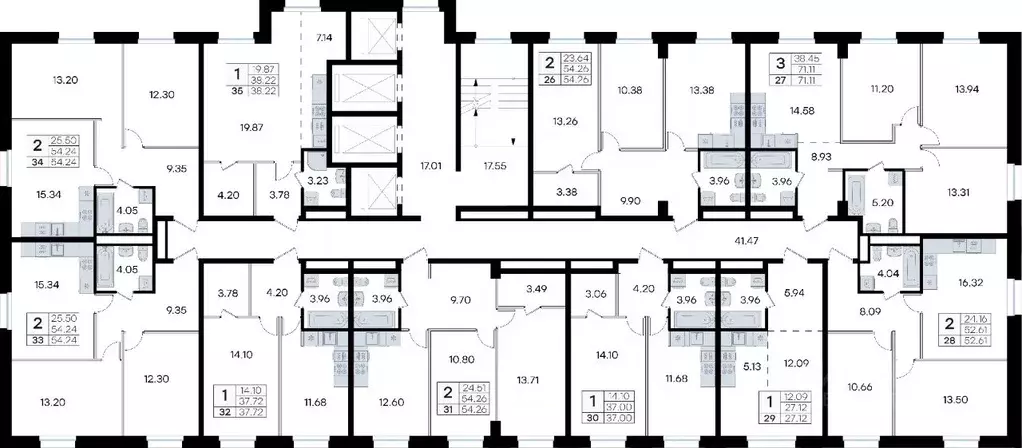 2-к кв. Приморский край, Владивосток ул. Тухачевского, 80 (54.24 м) - Фото 2