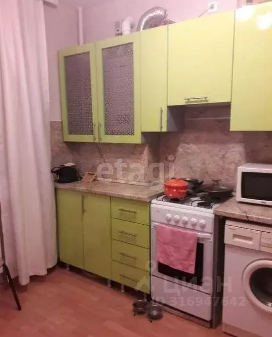 1-к кв. Белгородская область, Белгород ул. Беловская, 6 (33.0 м) - Фото 0