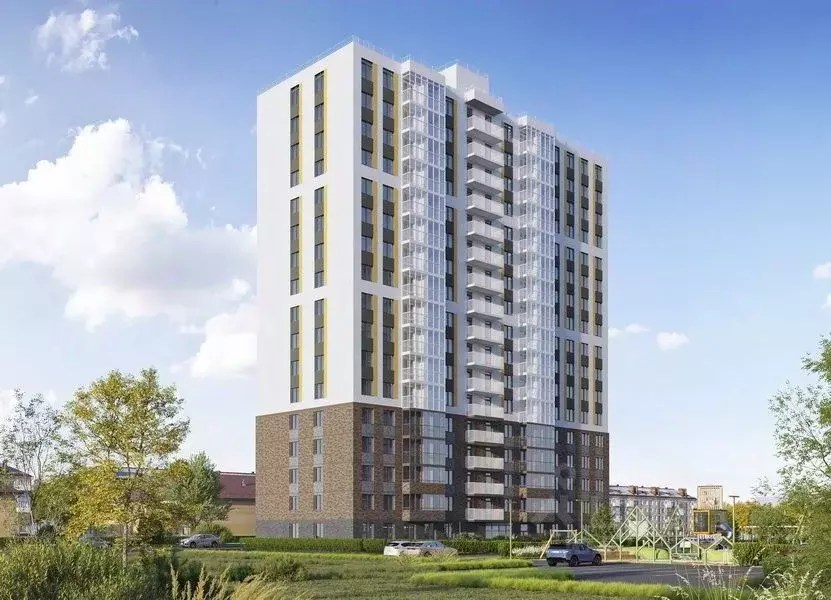 1-к кв. Удмуртия, Ижевск Строитель жилрайон, 4-й мкр,  (39.51 м) - Фото 2