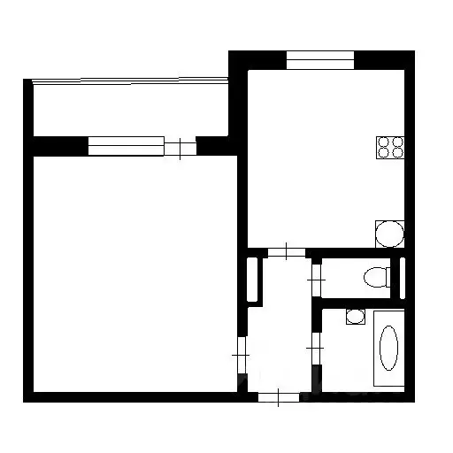 2-к кв. Красноярский край, Красноярск ул. Мужества, 14 (40.6 м) - Фото 1