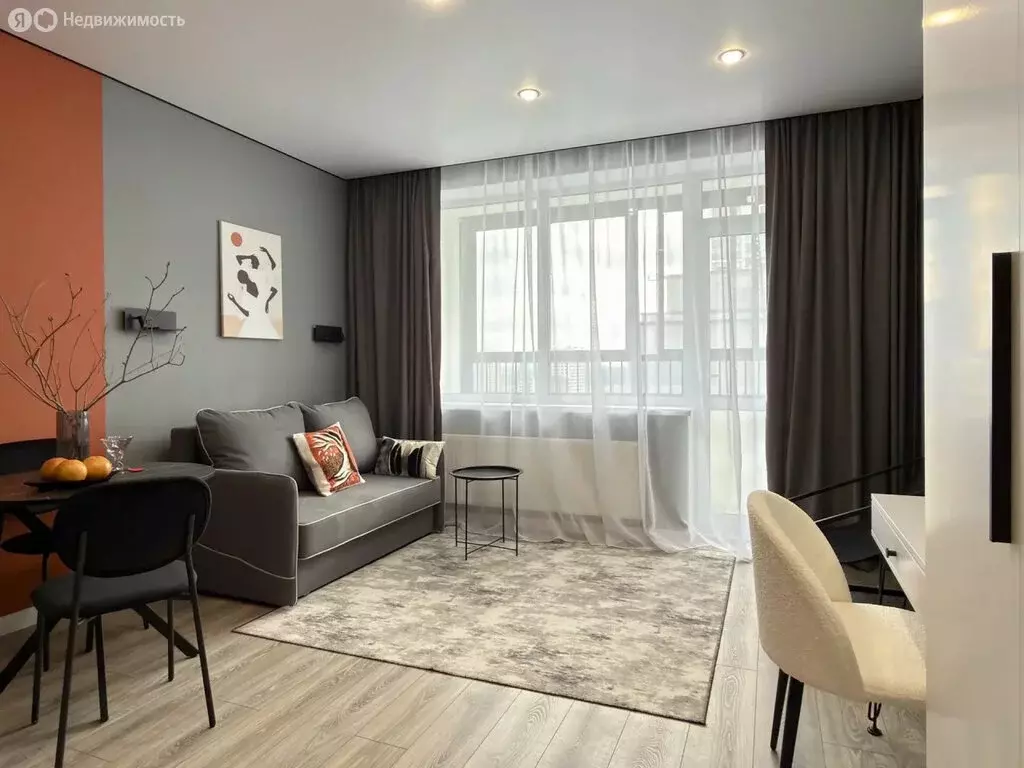 Квартира-студия: Екатеринбург, улица Крауля, 107 (30 м) - Фото 1