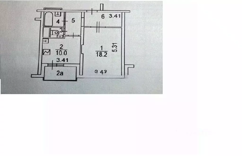 1-к кв. Москва Дмитровское ш., 169к9 (43.0 м) - Фото 2