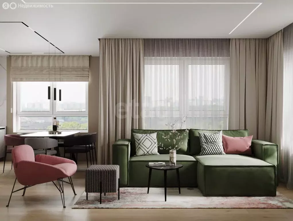 3-комнатная квартира: Тюмень, улица Евгения Войнова, 7 (85.5 м) - Фото 1