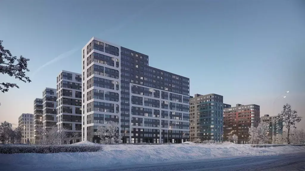 1-к кв. Санкт-Петербург ул. Плесецкая, 24 (41.93 м) - Фото 2