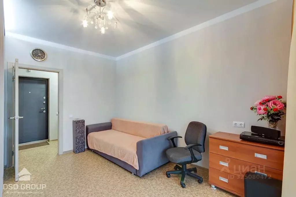 1-к кв. Хабаровский край, Хабаровск Аэродромная ул., 94Бк2 (32.3 м) - Фото 2