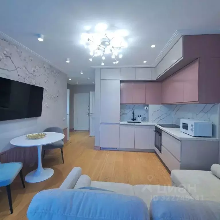 1-к кв. Краснодарский край, Сочи Центральный мкр, ул. Роз, 36 (45.0 м) - Фото 0