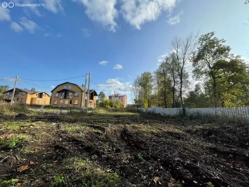 Участок в Новомосковск, коттеджный посёлок Лесной (4 м) - Фото 1