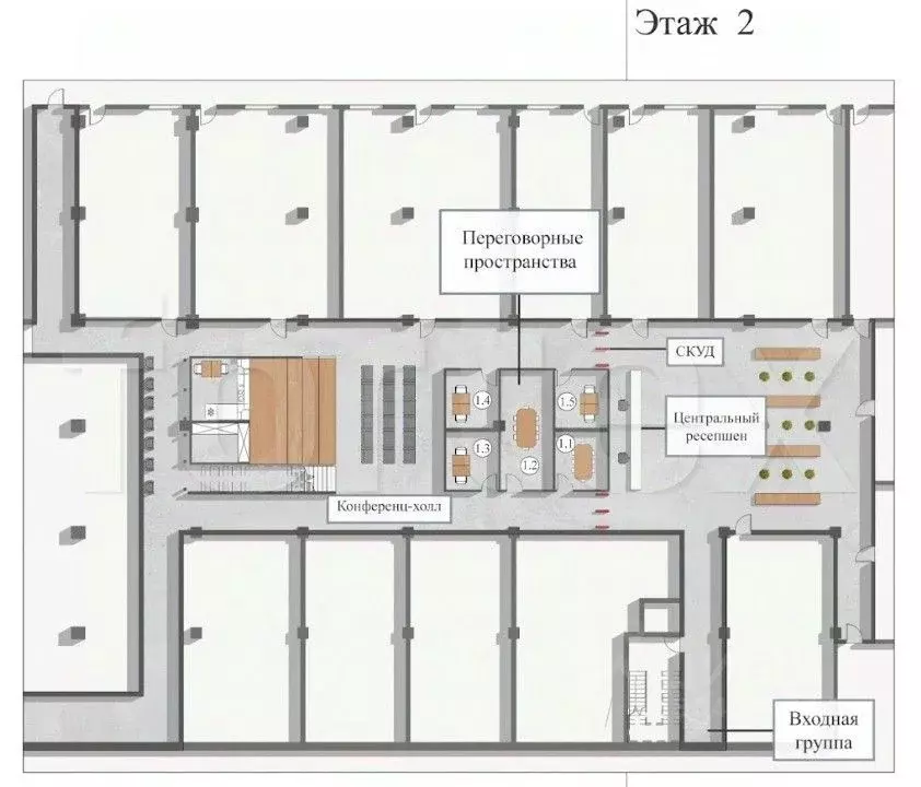 Офис в Москва Дмитровское ш., 81 (284 м) - Фото 1